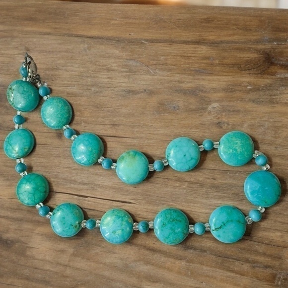 Blue Jadeite Necklace (18”) - Picture 6 of 8